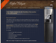 Tablet Screenshot of cafeavolupta.com